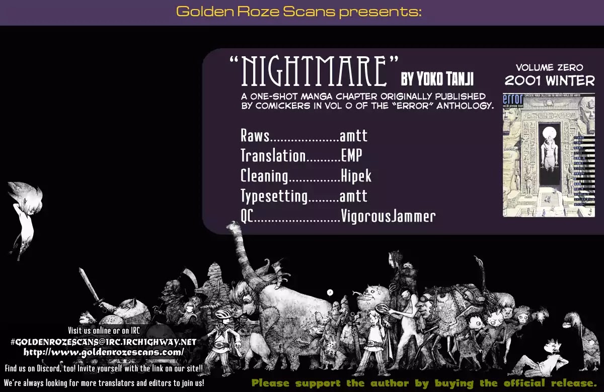 Error: Comickers Manga Collection For Another World Chapter 0 page 7 - Chapter: 	Nightmare (YOKO Tanji)