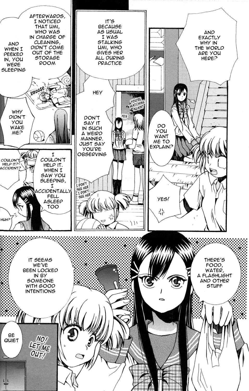 ES - Eternal Sisters Chapter 2.1 page 4 - Vol.2 Chapter 1: The P.E. Storage Room Romance