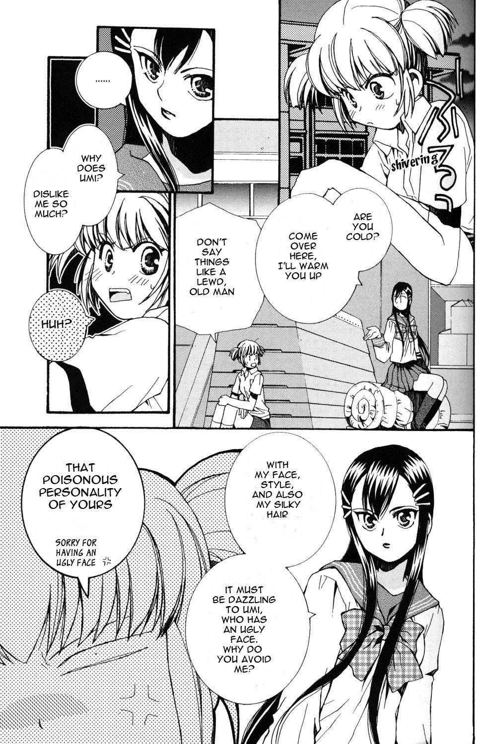 ES - Eternal Sisters Chapter 2.1 page 5 - Vol.2 Chapter 1: The P.E. Storage Room Romance