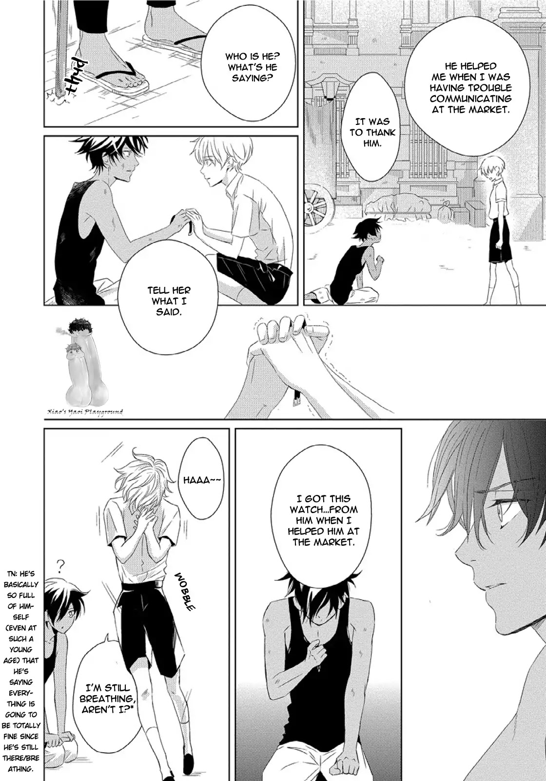 Escape Drop Chapter 4 page 14 - Chapter 4: Cardil x Justino