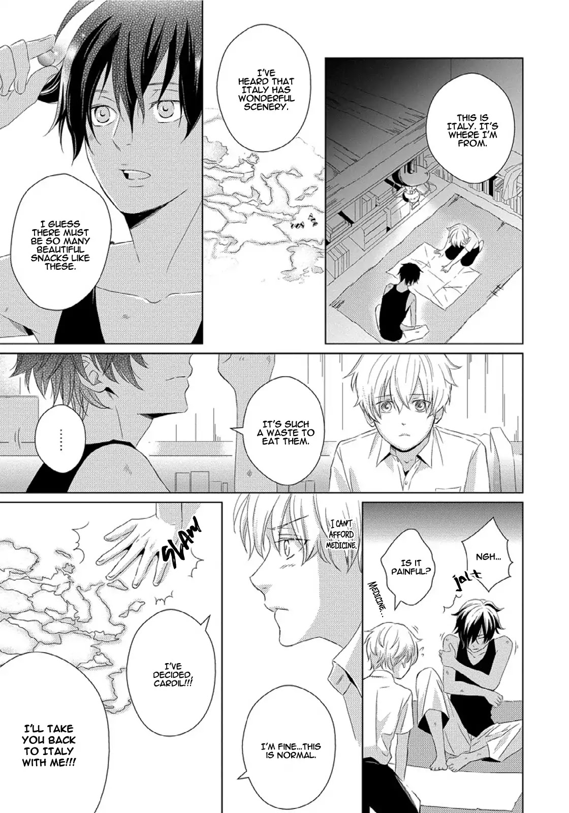 Escape Drop Chapter 4 page 17 - Chapter 4: Cardil x Justino