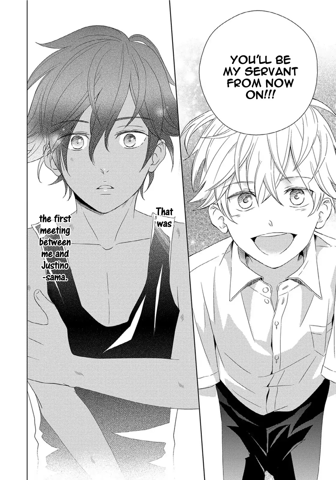 Escape Drop Chapter 4 page 18 - Chapter 4: Cardil x Justino