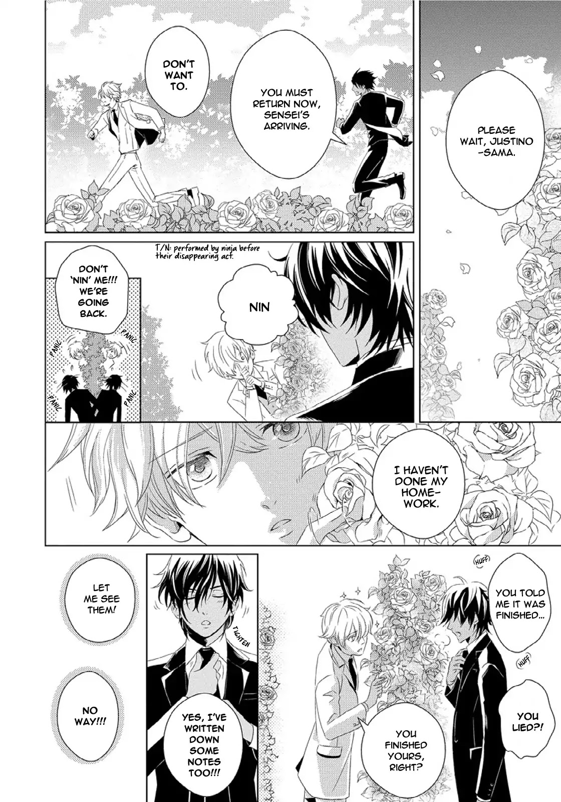 Escape Drop Chapter 4 page 22 - Chapter 4: Cardil x Justino