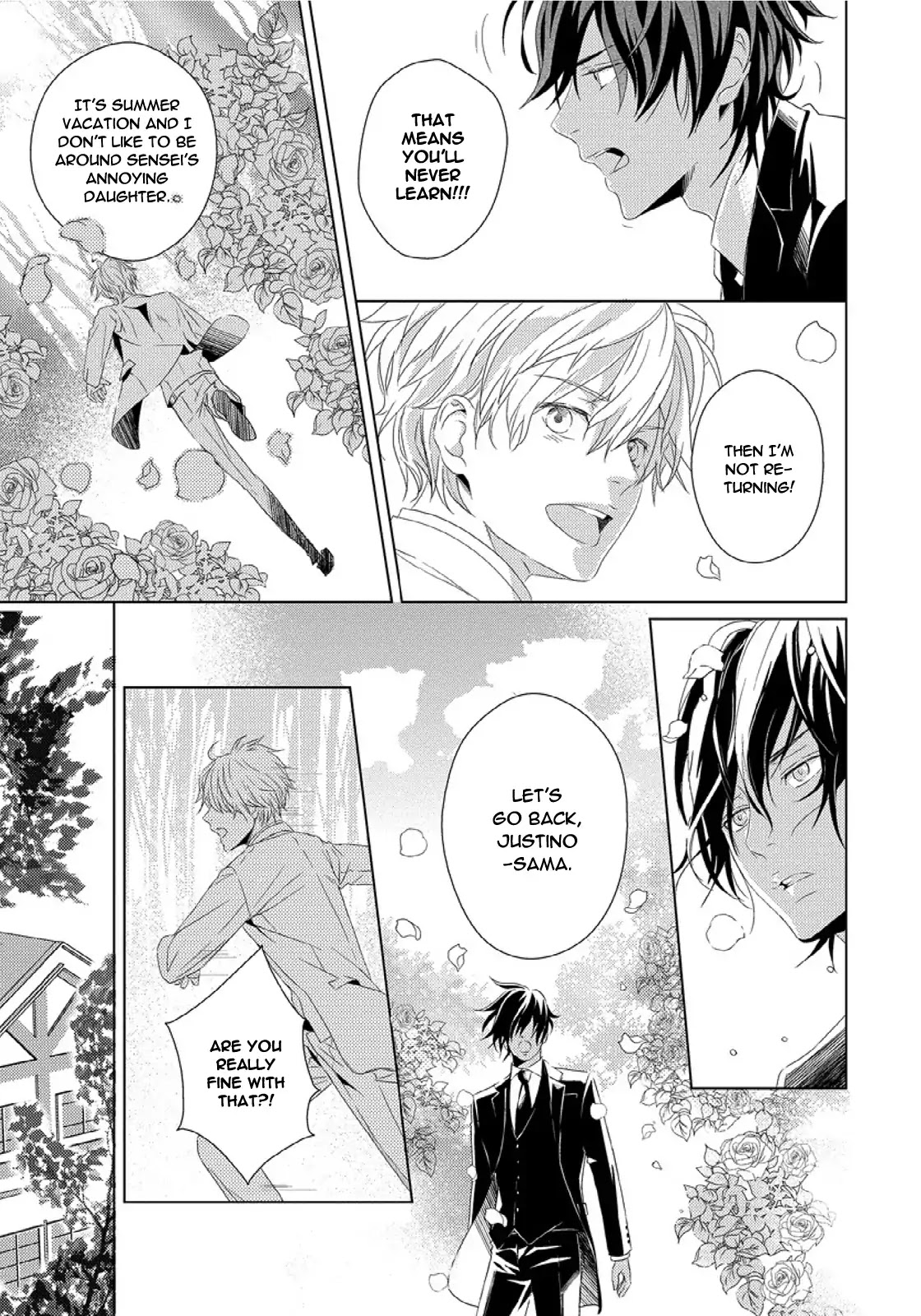 Escape Drop Chapter 4 page 23 - Chapter 4: Cardil x Justino