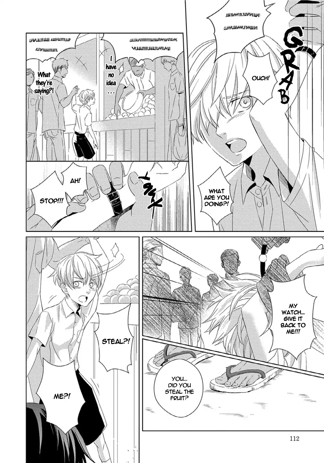 Escape Drop Chapter 4 page 6 - Chapter 4: Cardil x Justino