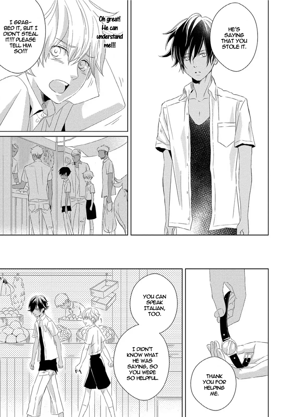 Escape Drop Chapter 4 page 7 - Chapter 4: Cardil x Justino