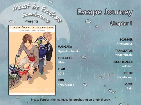 Escape Journey Chapter 1 page 1 - Chapter 1 : 1st escape