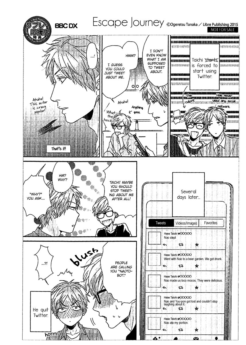 Escape Journey Chapter 6.5 page 22 - Chapter 6.5 : Extra Chapter and Papers