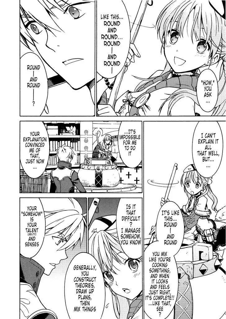 Escha & Logy no Atelier - Tasogare no Sora no Renkinjutsushi Chapter 3 page 10 - Chapter 3