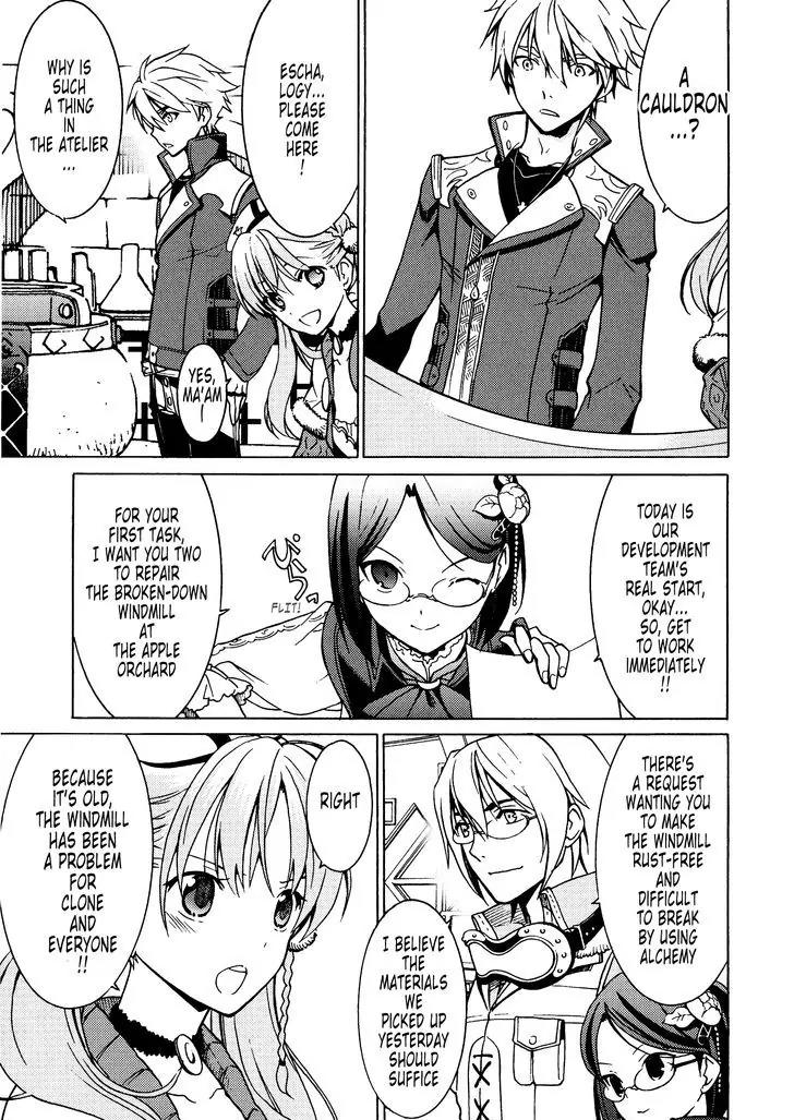 Escha & Logy no Atelier - Tasogare no Sora no Renkinjutsushi Chapter 3 page 5 - Chapter 3
