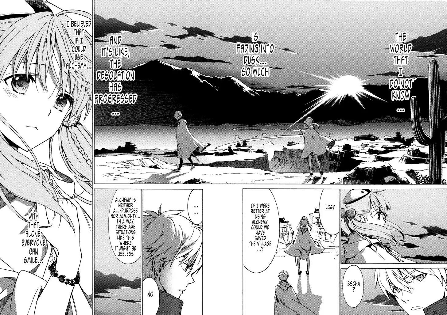Escha & Logy no Atelier - Tasogare no Sora no Renkinjutsushi Chapter 4 page 22 - Chapter 4