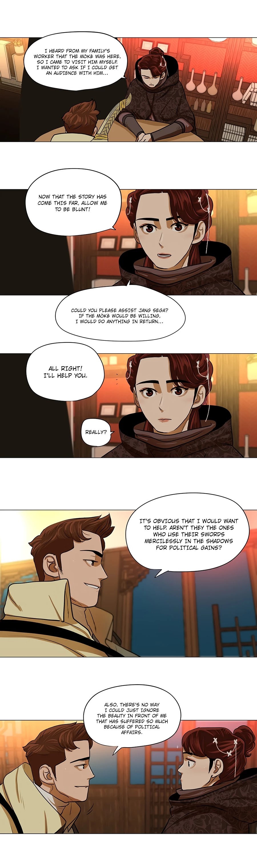 Escort Warrior Chapter 14 page 18 - Chapter 14