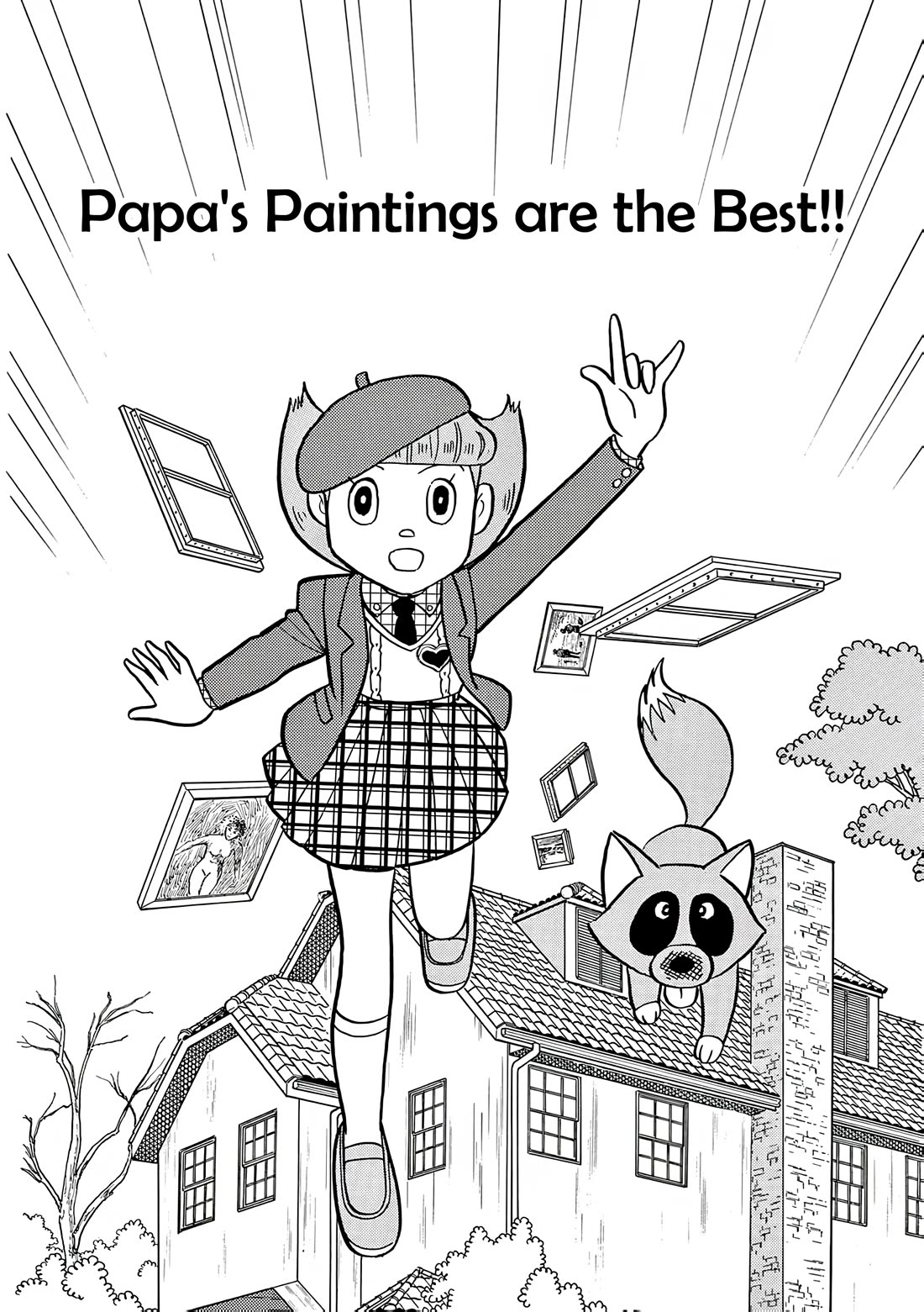 Esper Mami Chapter 62 page 1 - Chapter 62: Papa's Paintings are the Best!! [END]