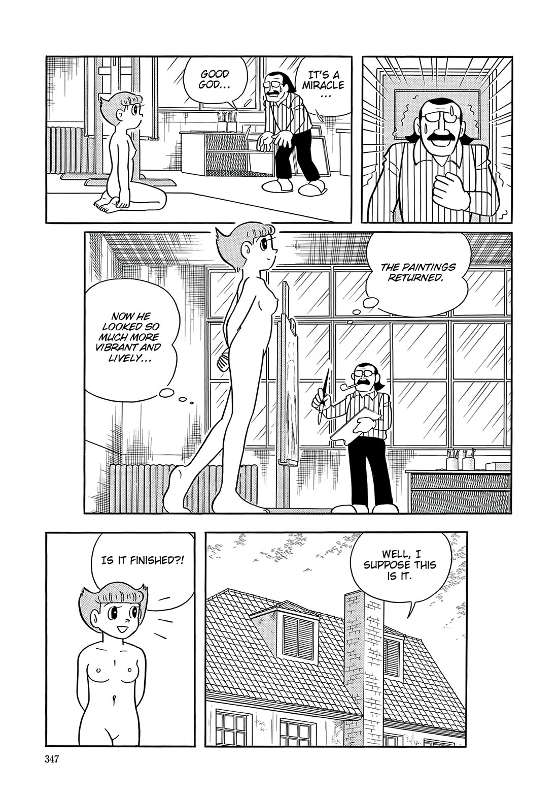 Esper Mami Chapter 62 page 33 - Chapter 62: Papa's Paintings are the Best!! [END]