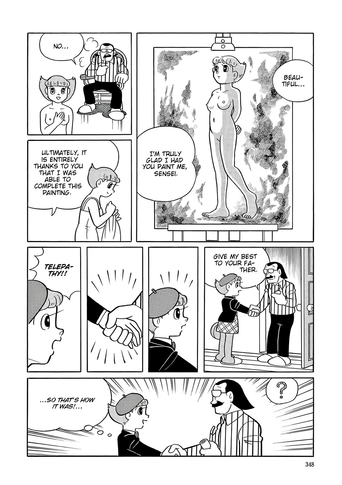 Esper Mami Chapter 62 page 34 - Chapter 62: Papa's Paintings are the Best!! [END]