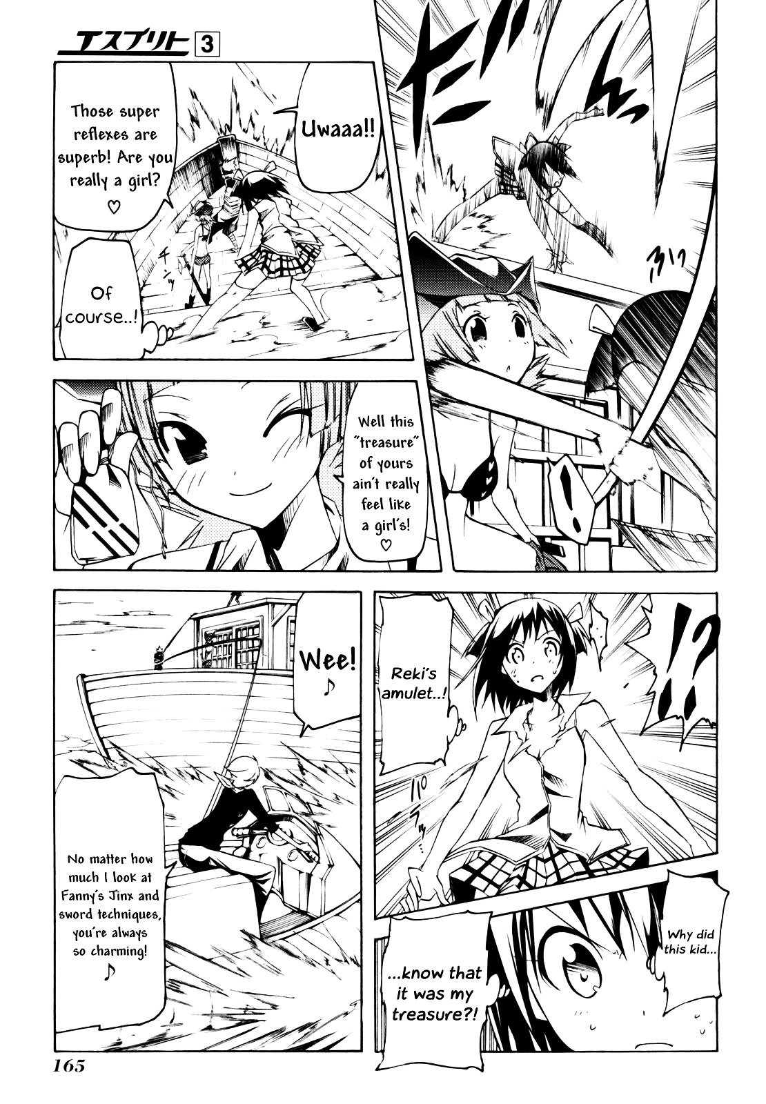 Esprit Chapter 11 page 19 - Chapter 11 : My Heart's Not a Fish, so It Must Not Be Hooked.