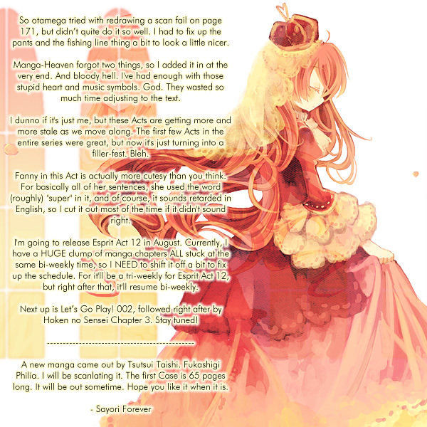 Esprit Chapter 11 page 41 - Chapter 11 : My Heart's Not a Fish, so It Must Not Be Hooked.
