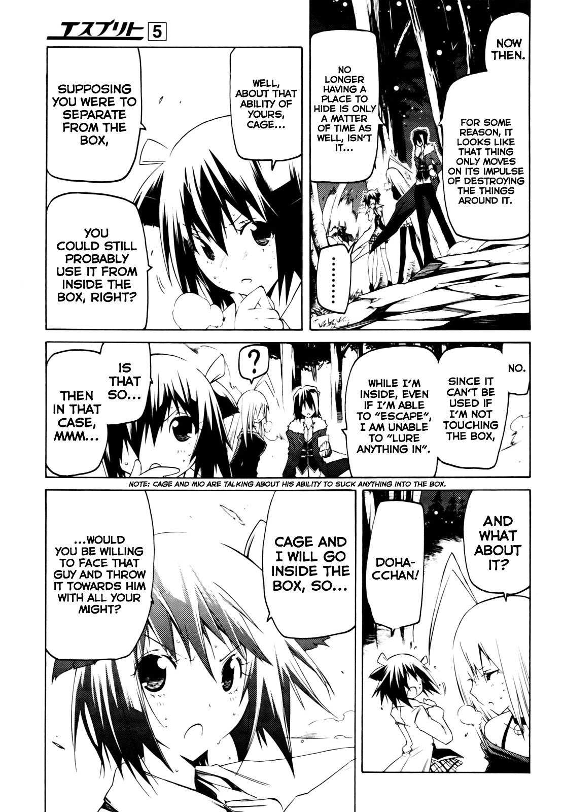 Esprit Chapter 18 page 22 - Chapter 18 : ...But Becoming a Skeleton in the Morning.