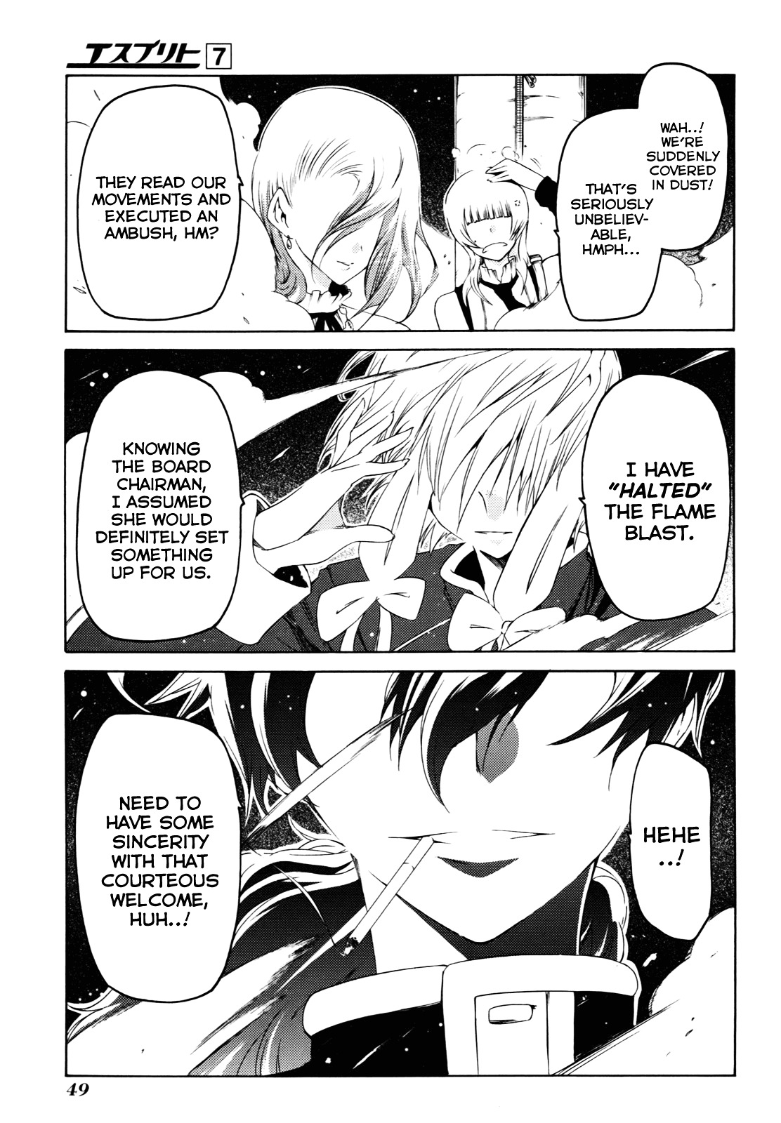 Esprit Chapter 23 page 53 - Chapter 23 : Only During Hardships Does One Become Whole
