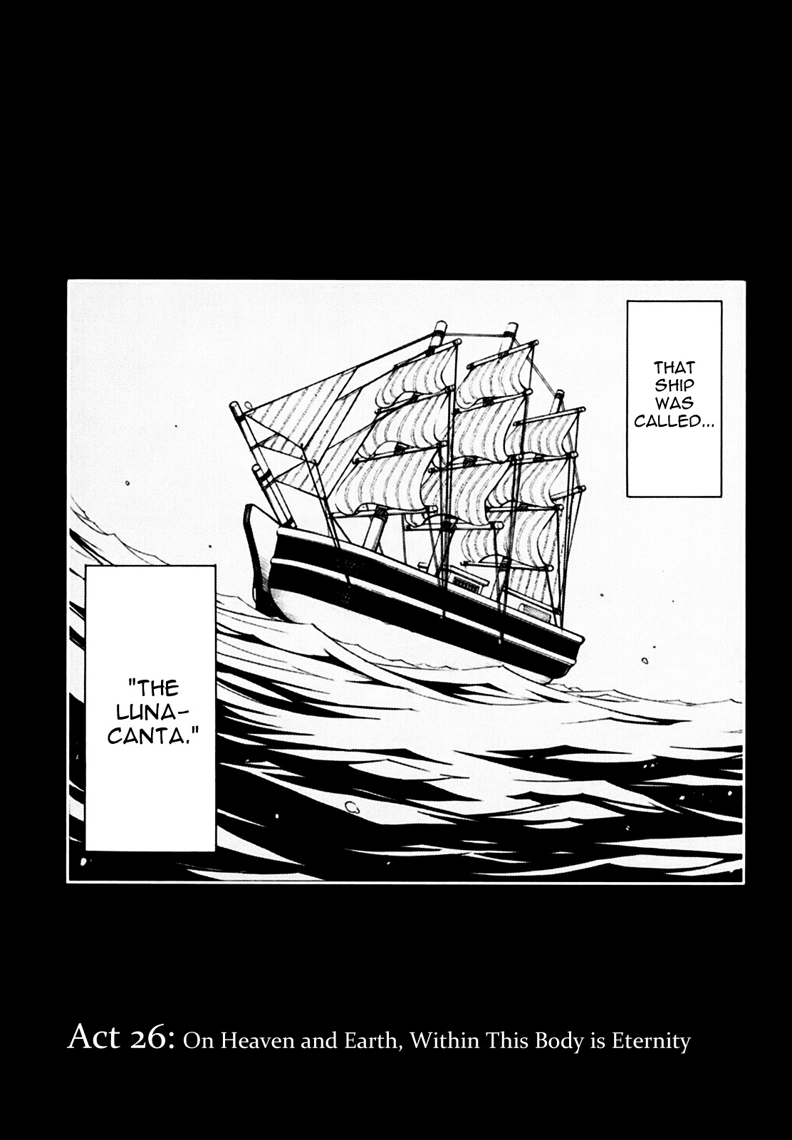 Esprit Chapter 26 page 1 - Chapter 26 : On Heaven and Earth, Within This Body is Eternity