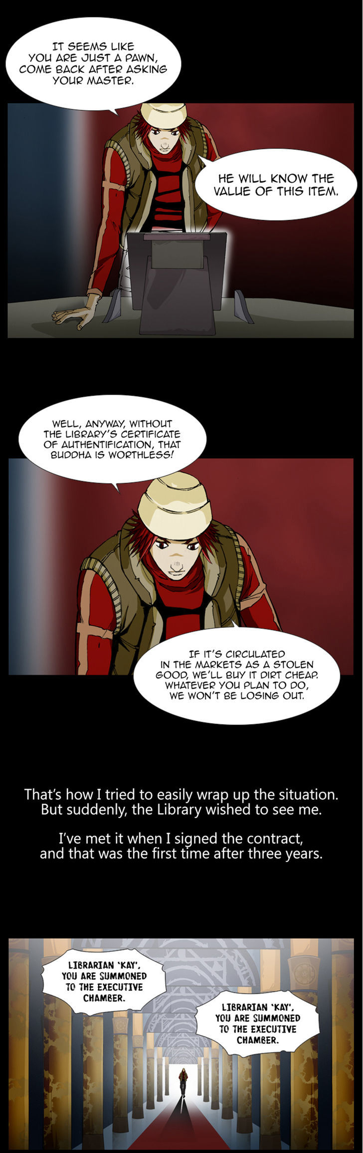 Estancia Chapter 17 page 6 - Chapter 17 : Ancient Library