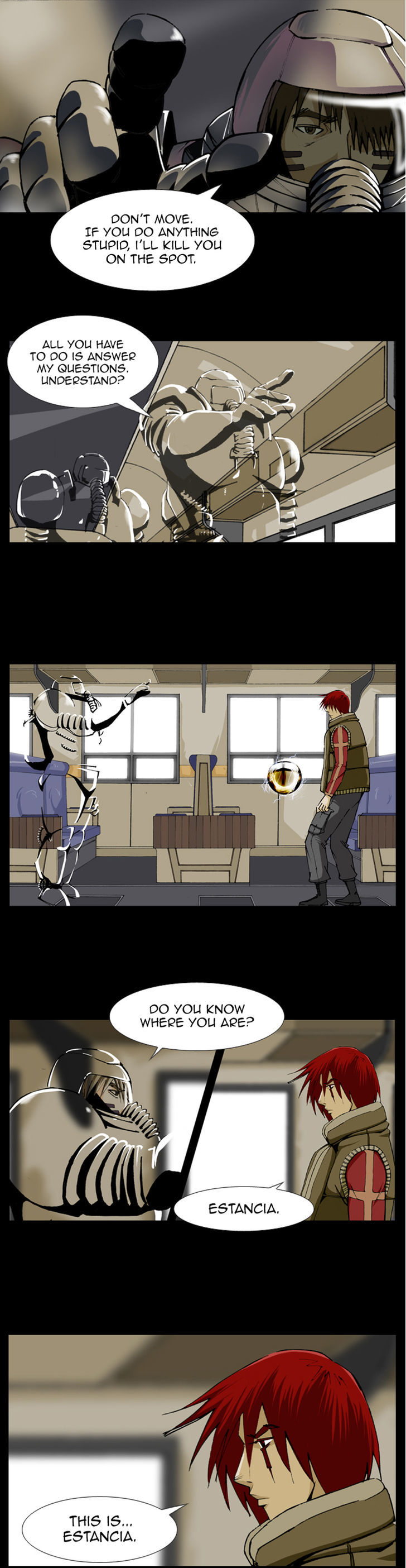 Estancia Chapter 25 page 1 - Chapter 25 : Mystery