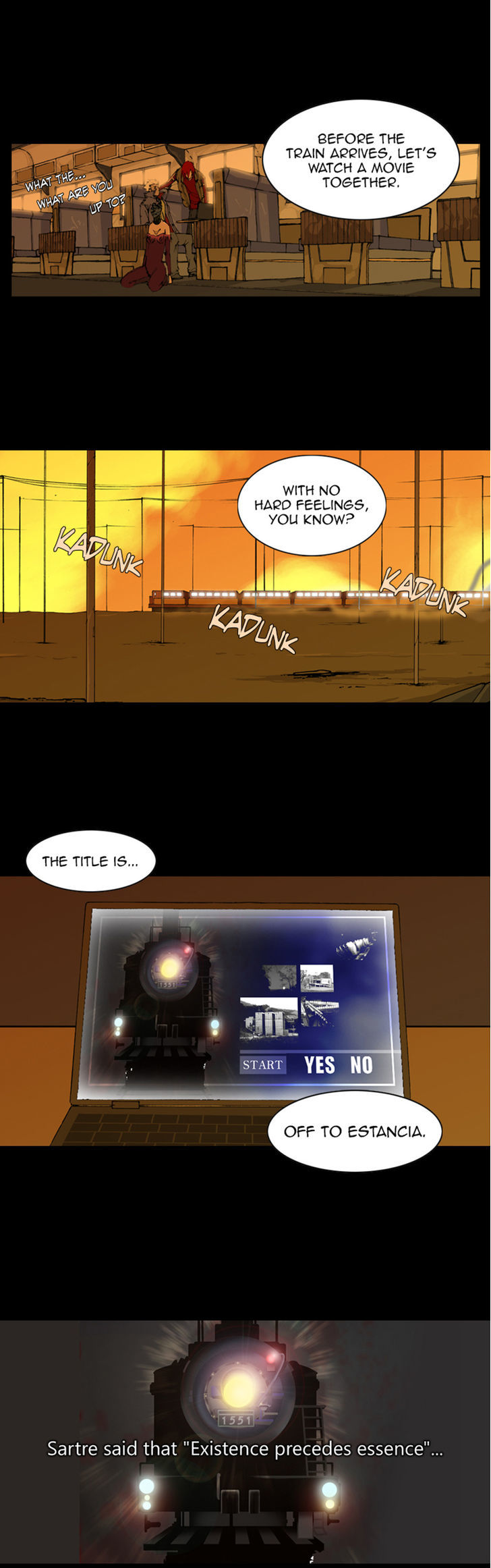 Estancia Chapter 36 page 5 - Chapter 36 : My Existence, My Decision