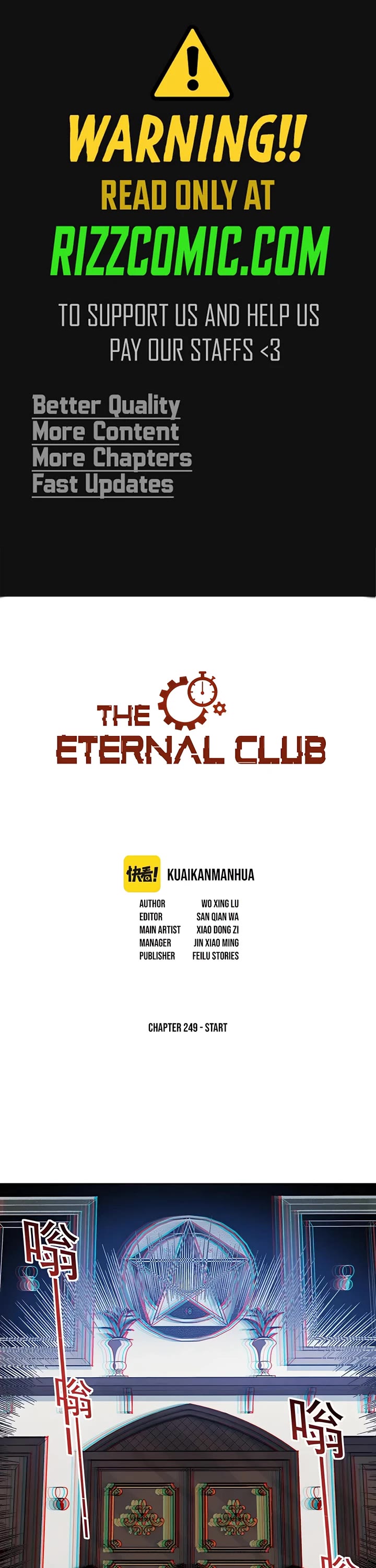 Eternal Club Chapter 249 page 1 - Chapter 249