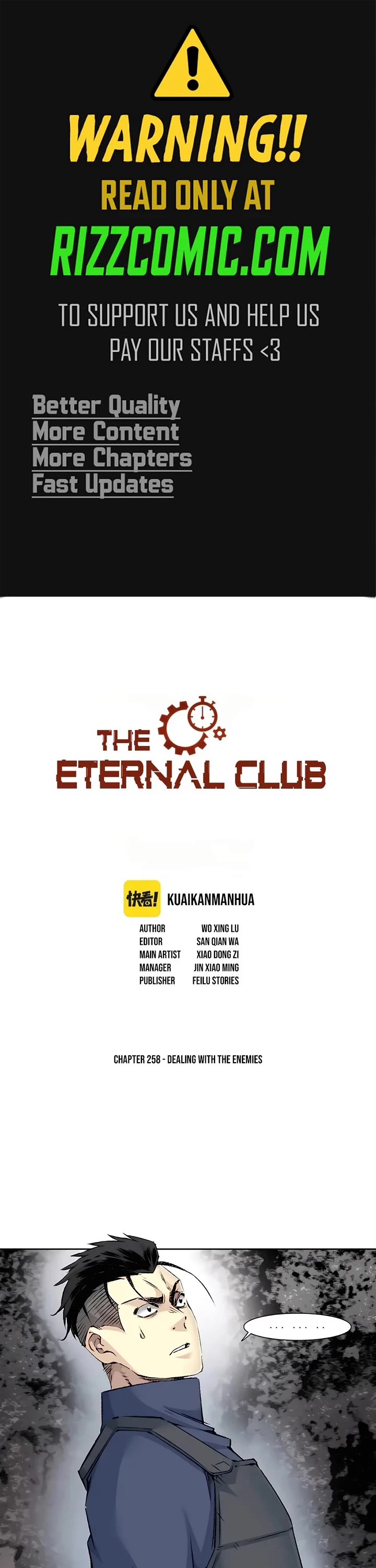 Eternal Club Chapter 258 page 1 - Chapter 258