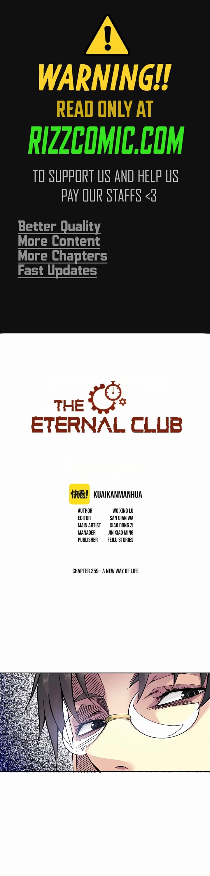 Eternal Club Chapter 259 page 1 - Chapter 259