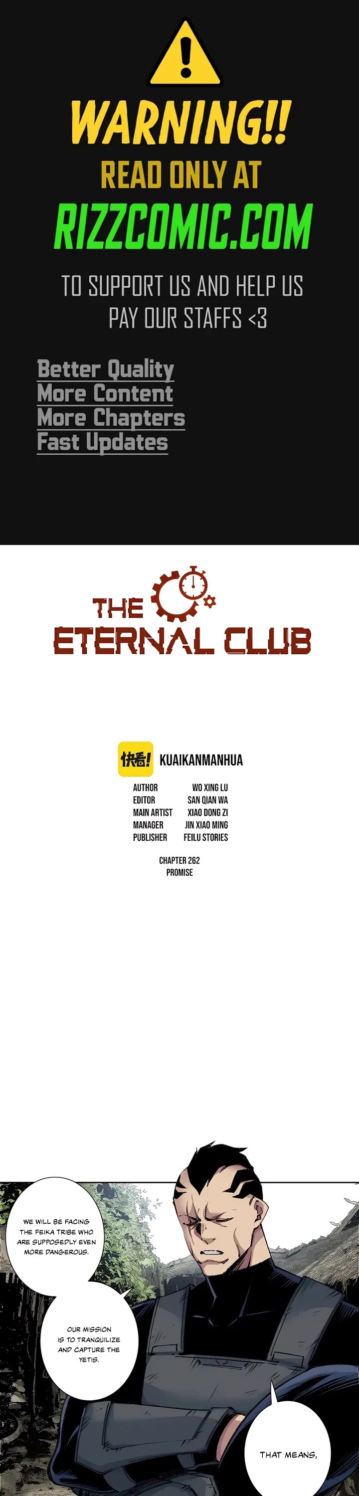 Eternal Club Chapter 262 page 1 - Chapter 262