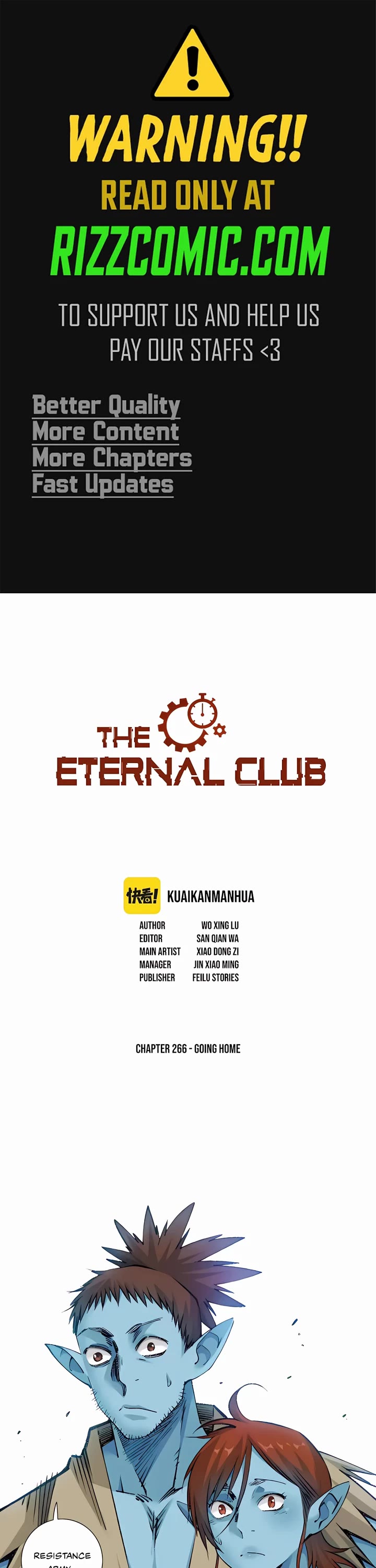 Eternal Club Chapter 266 page 1 - Chapter 266