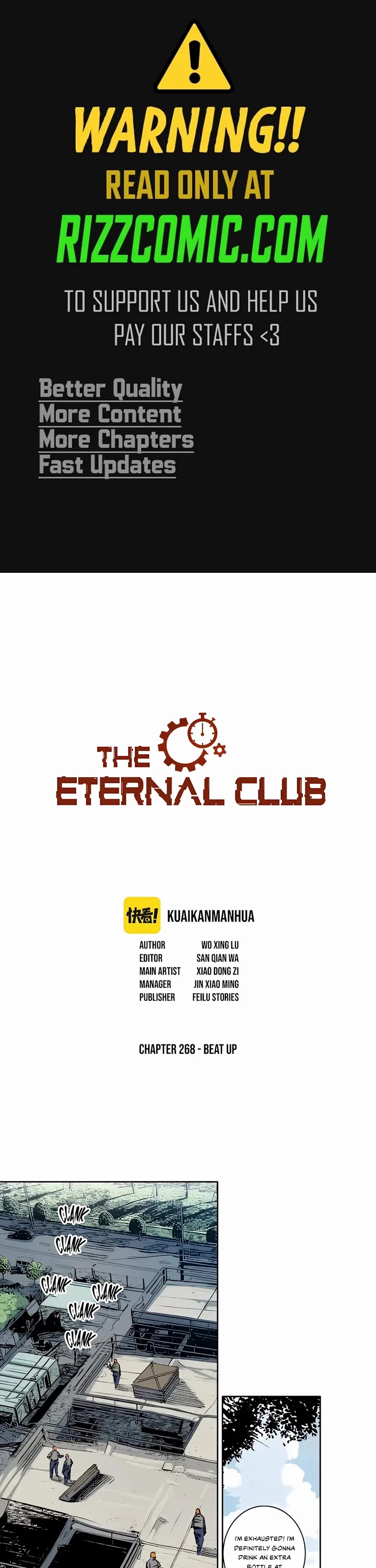 Eternal Club Chapter 268 page 1 - Chapter 268