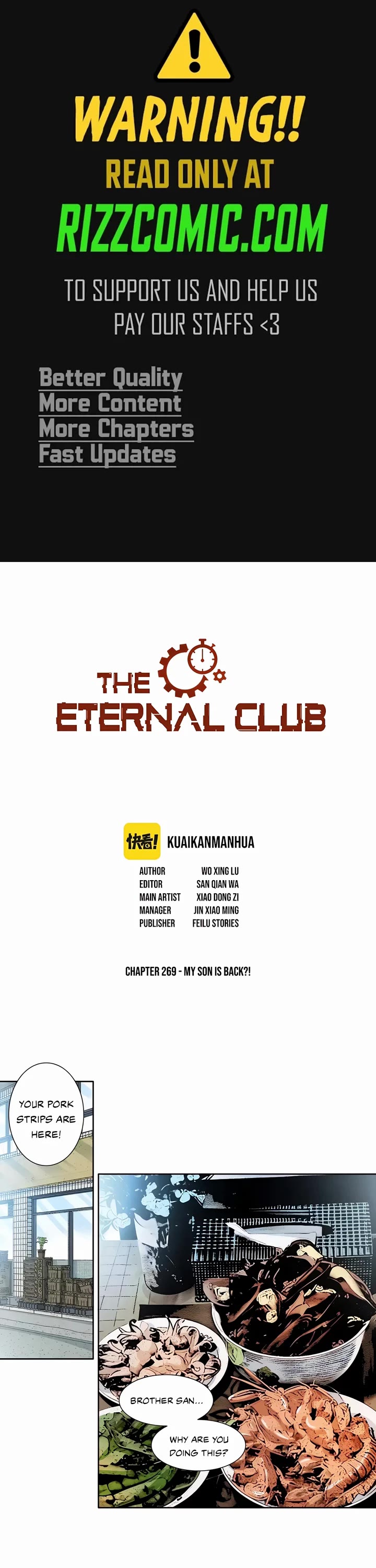 Eternal Club Chapter 269 page 1 - Chapter 269