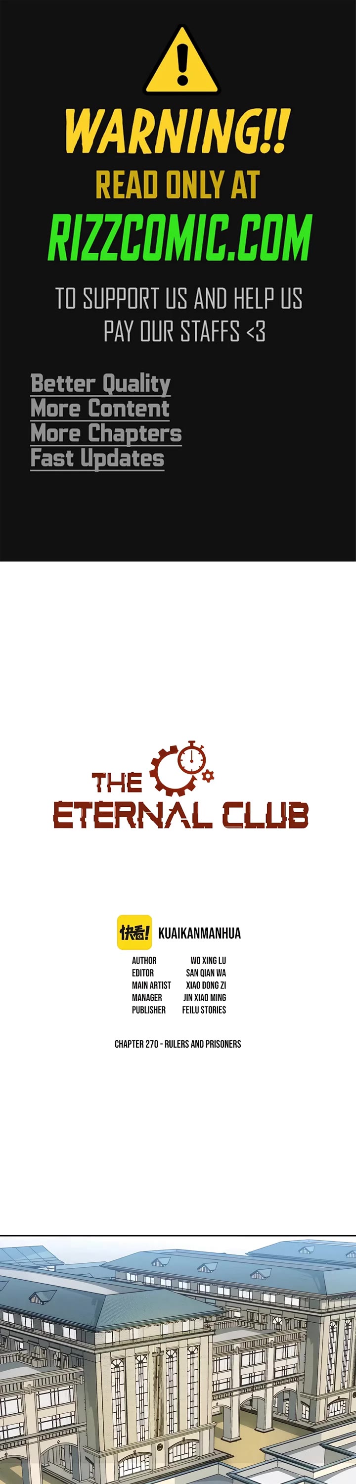 Eternal Club Chapter 270 page 1 - Chapter 270