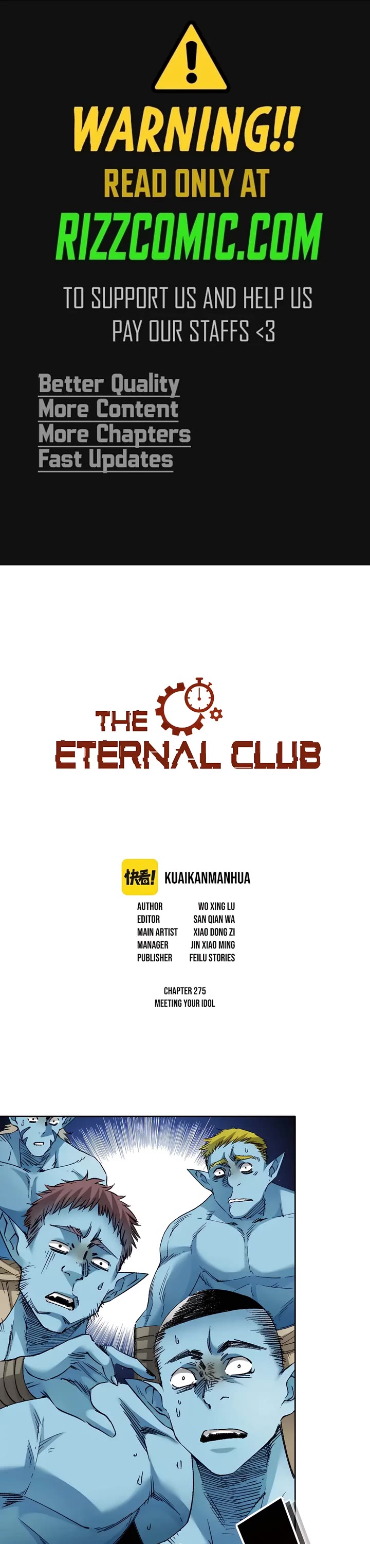 Eternal Club Chapter 275 page 1 - Chapter 275
