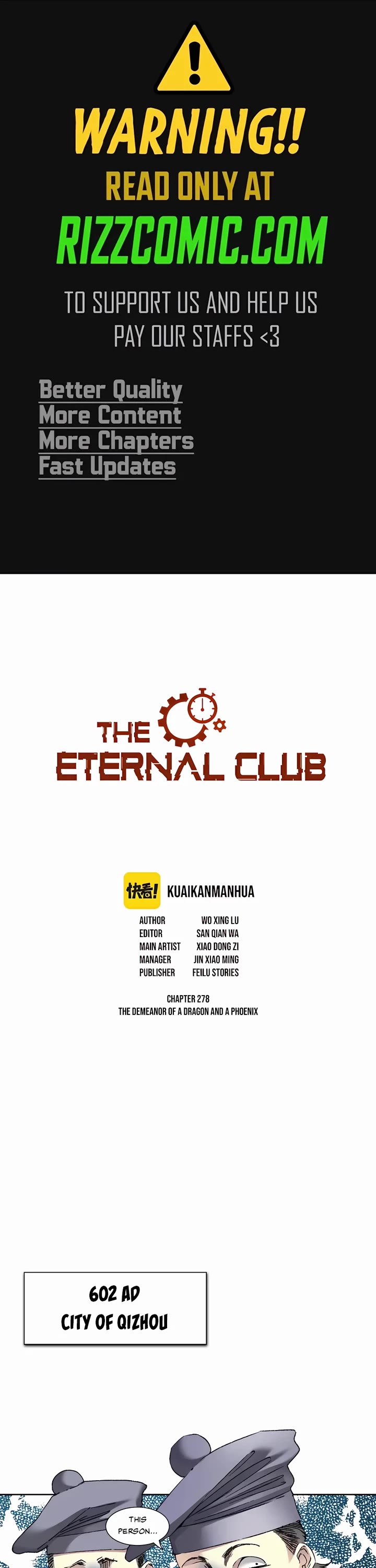 Eternal Club Chapter 278 page 1 - Chapter 278