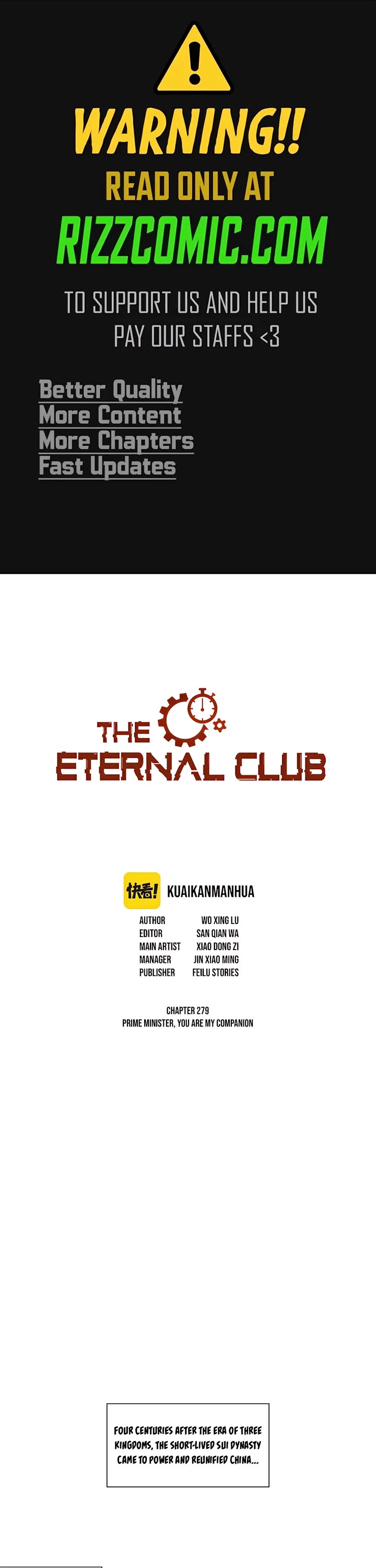 Eternal Club Chapter 279 page 1 - Chapter 279