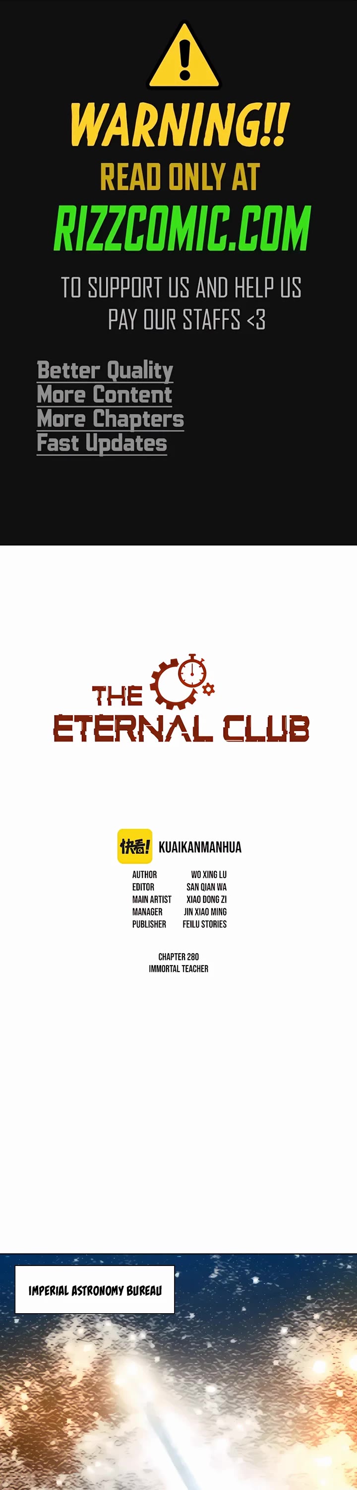Eternal Club Chapter 280 page 1 - Chapter 280