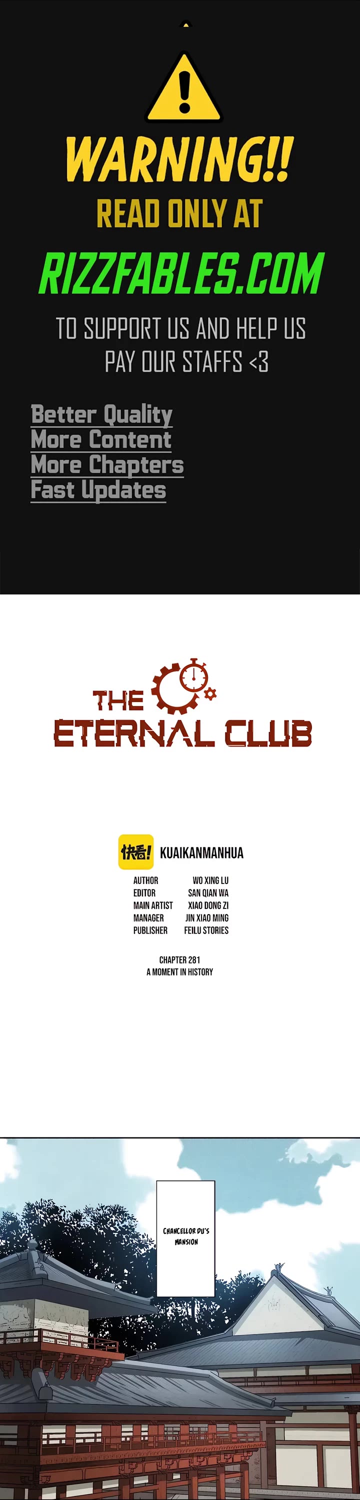 Eternal Club Chapter 281 page 1 - Chapter 281