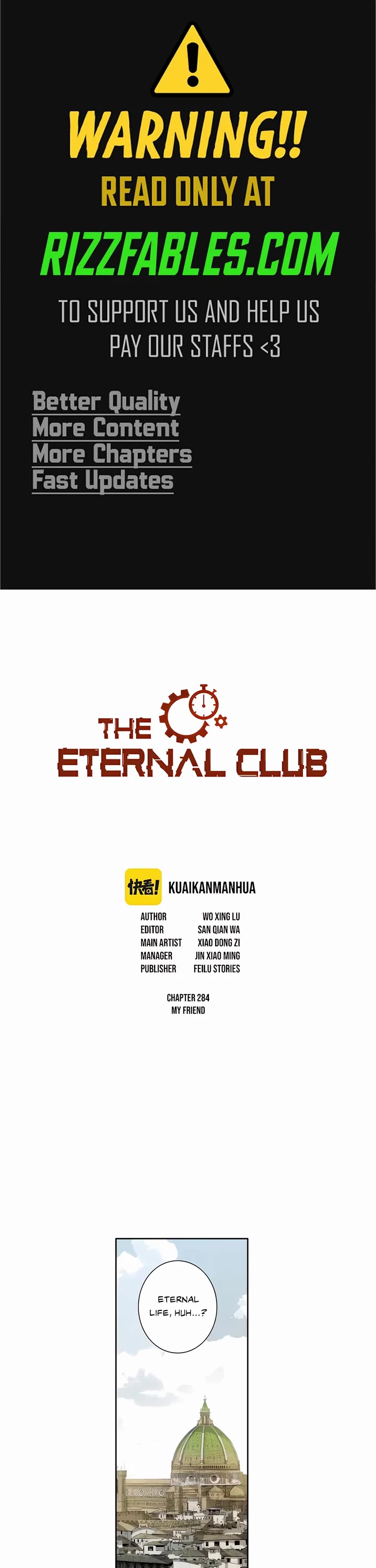 Eternal Club Chapter 284 page 1 - Chapter 284