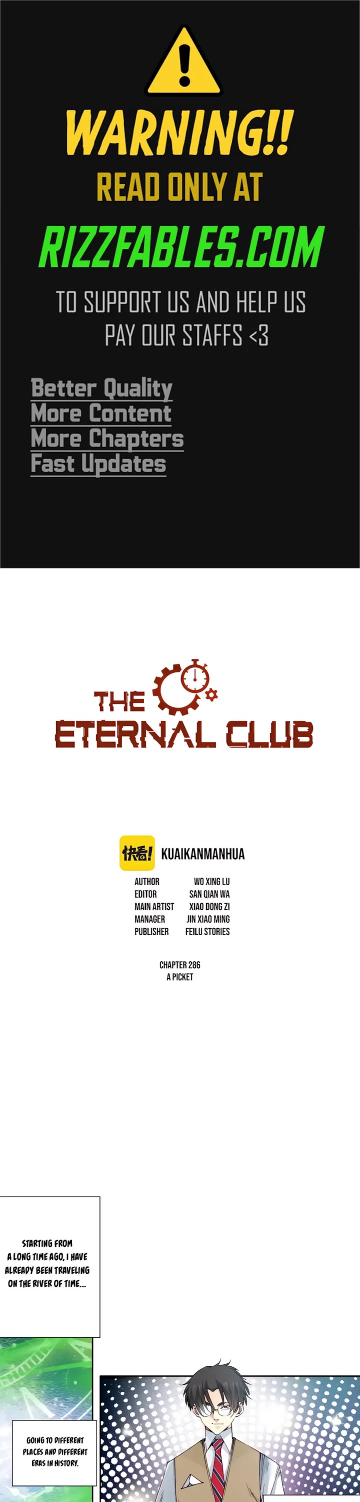 Eternal Club Chapter 286 page 1 - Chapter 286