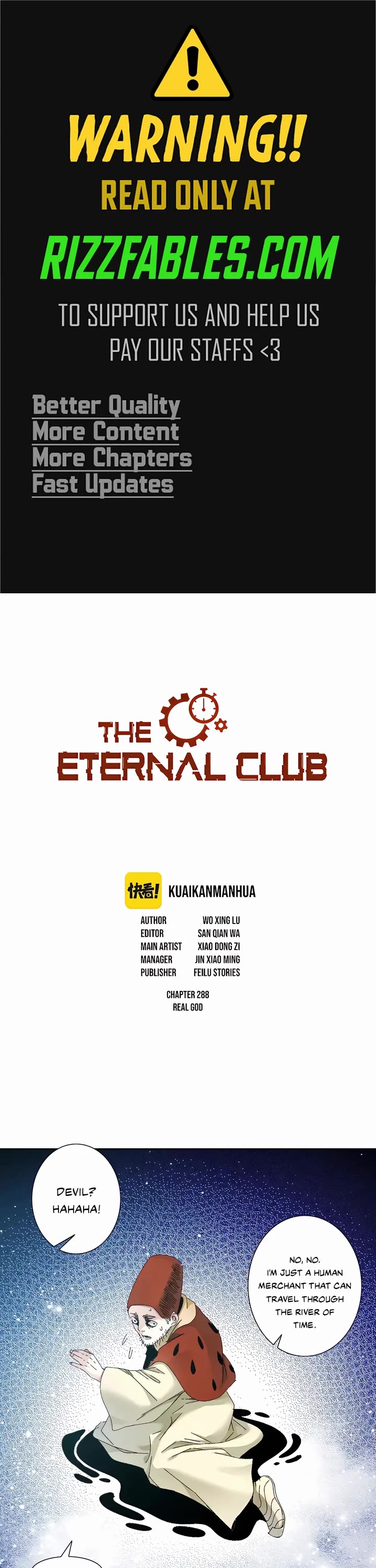 Eternal Club Chapter 288 page 1 - Chapter 288