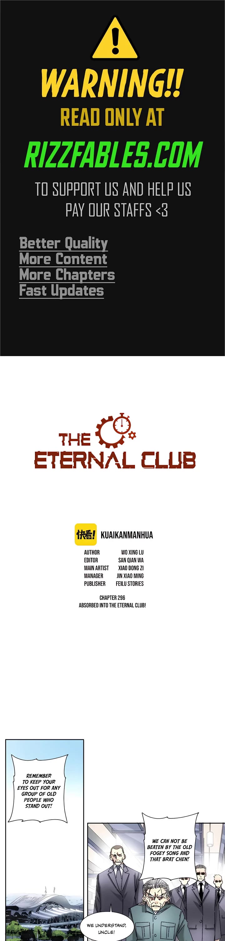 Eternal Club Chapter 296 page 1 - Chapter 296