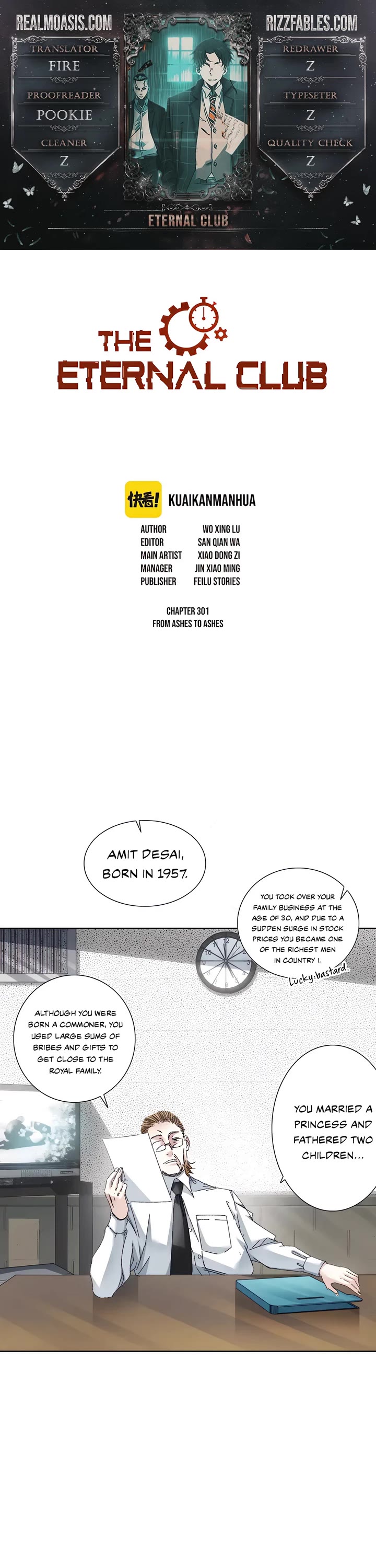 Eternal Club Chapter 301 page 1 - Chapter 301