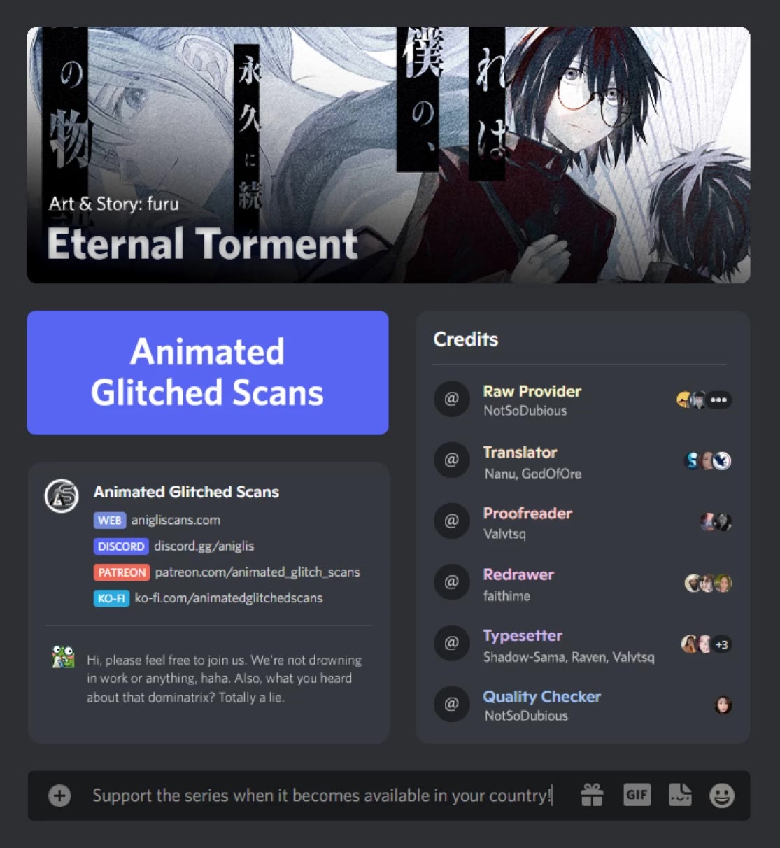 Eternal Torment Chapter 1 page 1 - Chapter 1