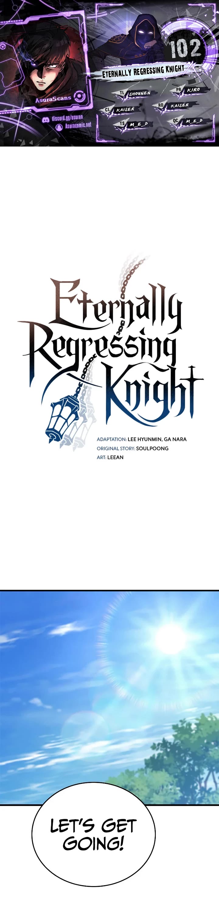 Eternally Regressing Knight Chapter 102 page 1 - Chapter 102