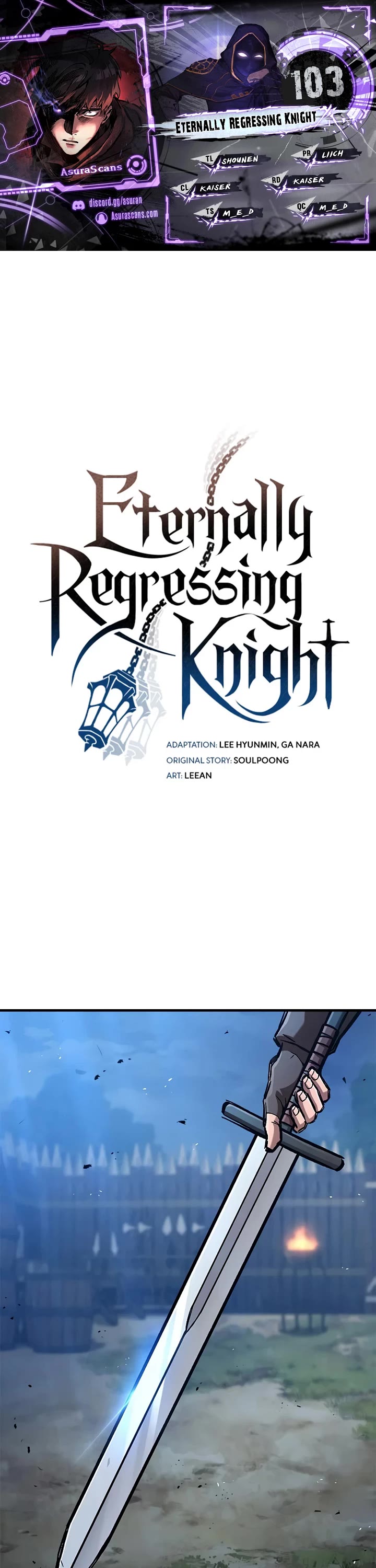 Eternally Regressing Knight Chapter 103 page 1 - Chapter 103