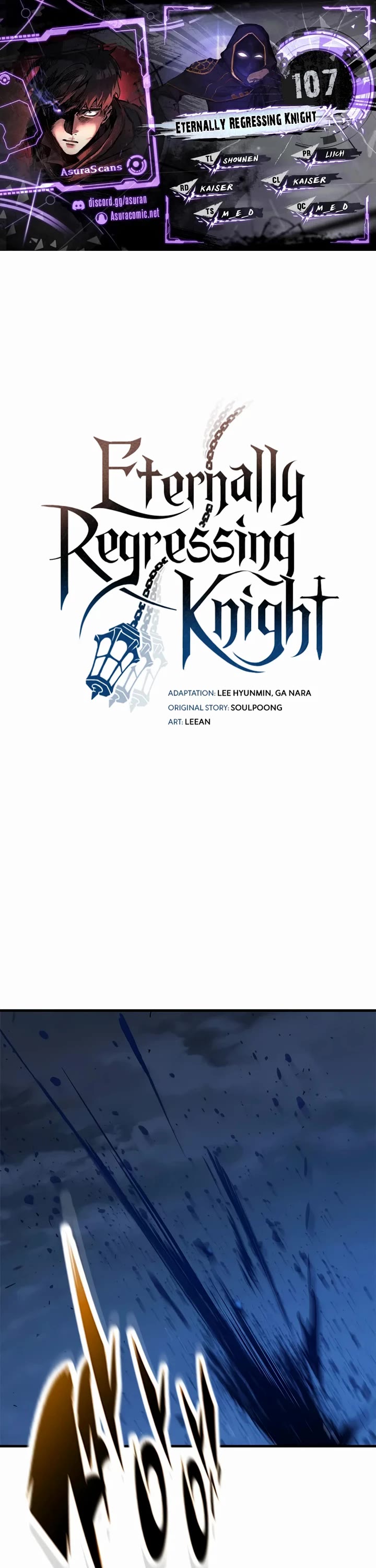 Eternally Regressing Knight Chapter 107 page 1 - Chapter 107
