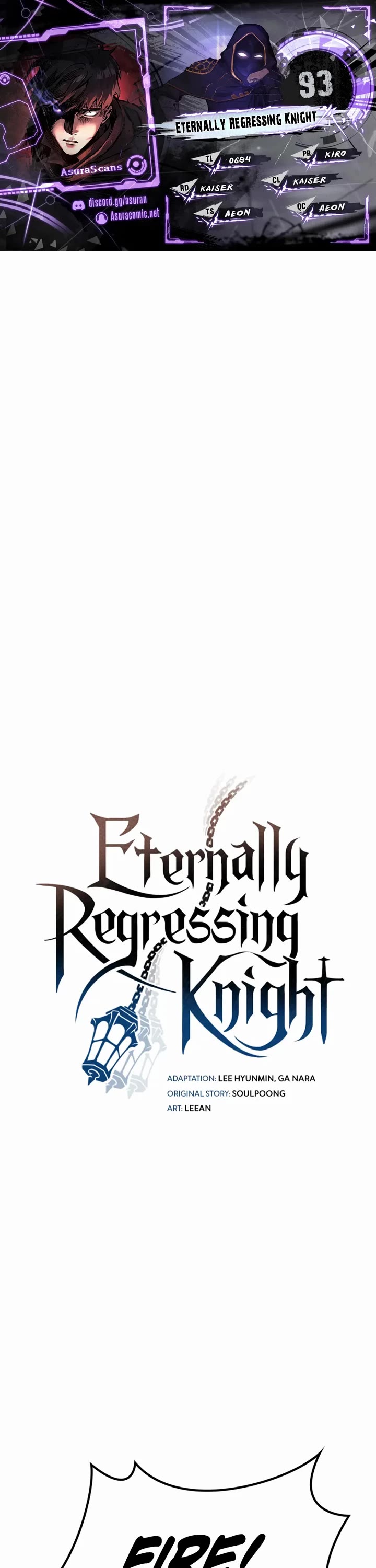 Eternally Regressing Knight Chapter 93 page 1 - Chapter 93
